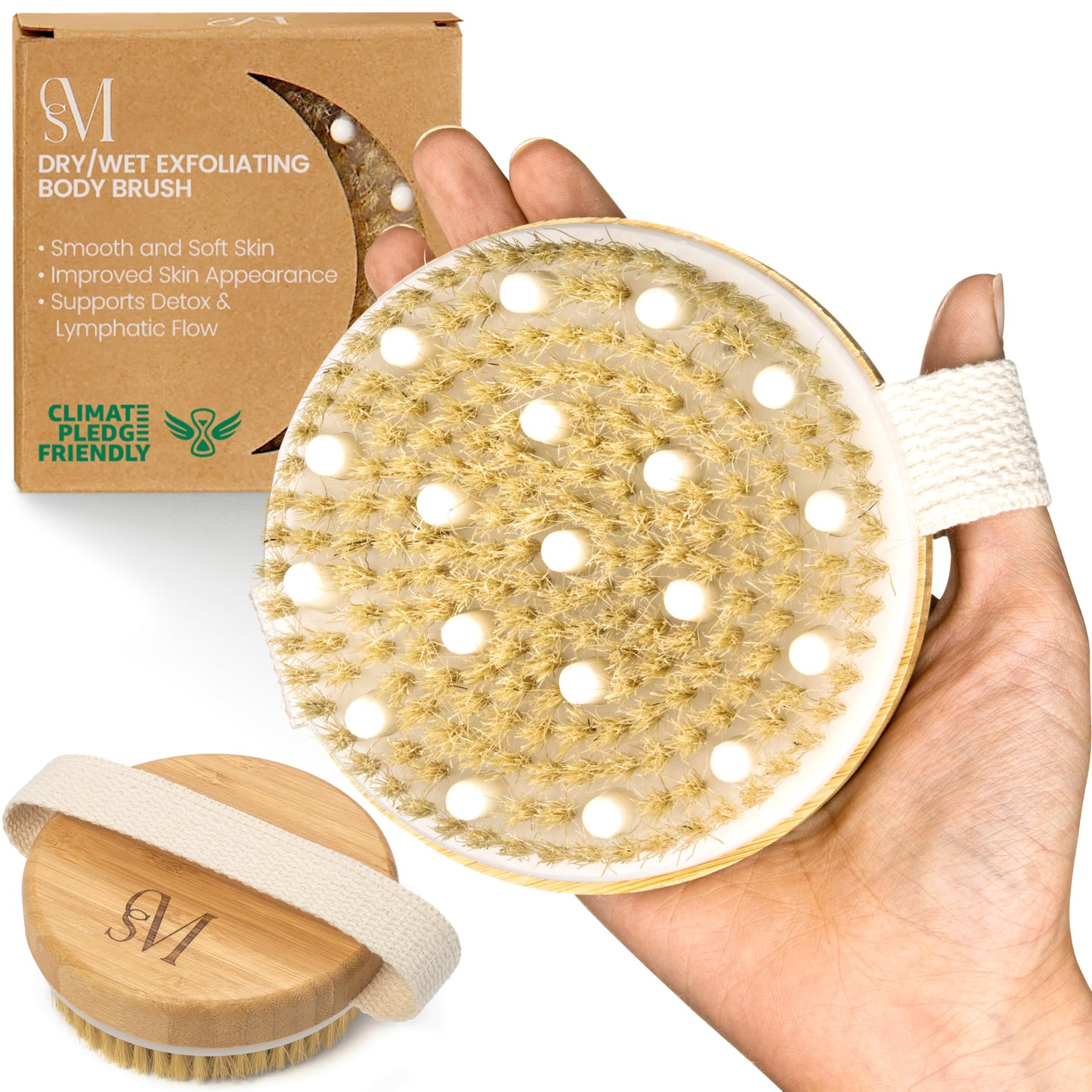 Dry Body Brush – Natural Glow